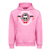 Fuchsia Pink loner rebel Urban Hoodie - artisFamous