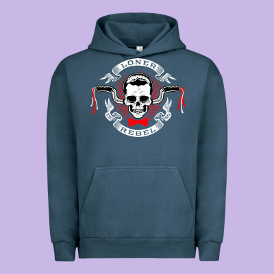 Loner Rebel Urban Hoodie Designed By Artisfamous