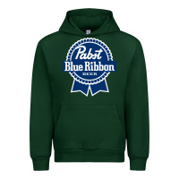 Forest Green pabst blue ribbon Urban Hoodie - artisFamous