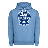 Pigment Pebble Blue pabst blue ribbon Urban Hoodie - artisFamous
