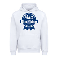 White pabst blue ribbon Urban Hoodie - artisFamous