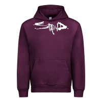 Mauve Wine staind Urban Hoodie - artisFamous