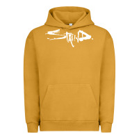 Pigment Peanut Butter staind Urban Hoodie - artisFamous