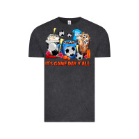 Vintage Black It's Game Day Y'all Soccer Coffee Cups Vintage Tee - FaDigitalArtStudio