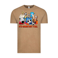 Vintage Coffee It's Game Day Y'all Soccer Coffee Cups Vintage Tee - FaDigitalArtStudio