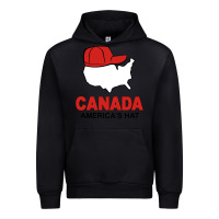 Black canada america's hat Urban Hoodie - artisFamous
