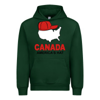 Forest Green canada america's hat Urban Hoodie - artisFamous