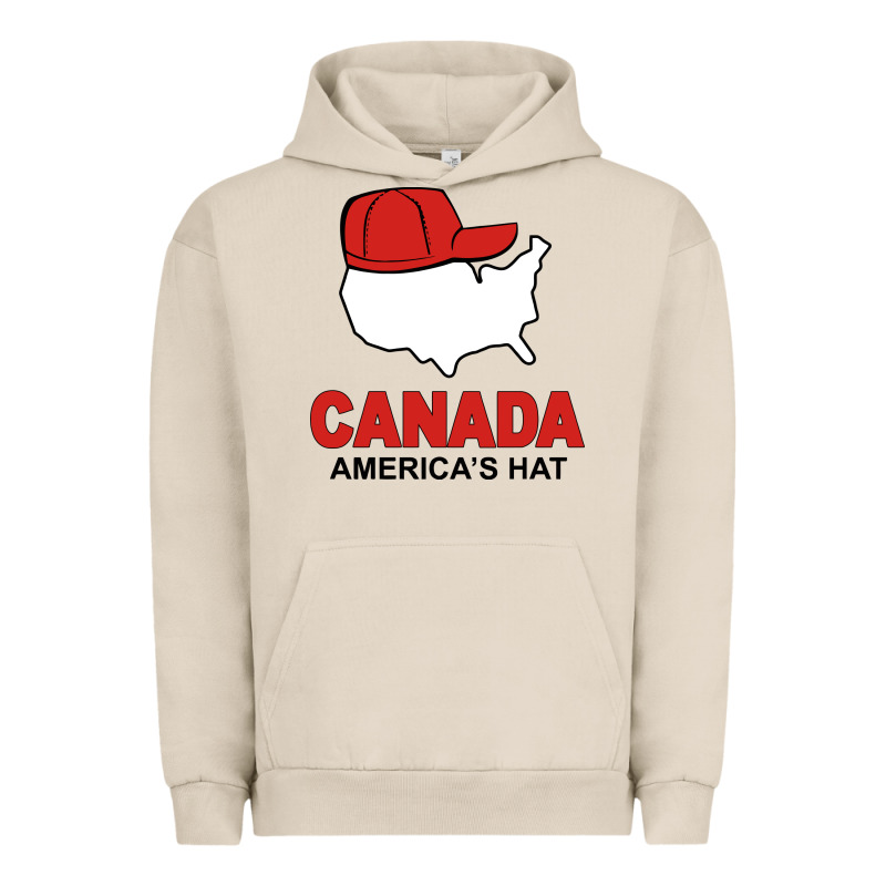 Canada America's Hat Urban Hoodie by artisFamous | Teevron