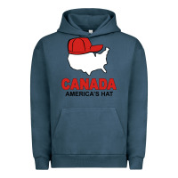 Pigment Midnight Navy canada america's hat Urban Hoodie - artisFamous