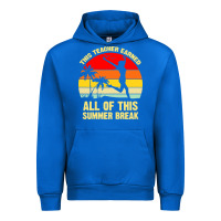 Vintage This Teacher Earned All Of This Summer Break Urban Hoodie | Teevron