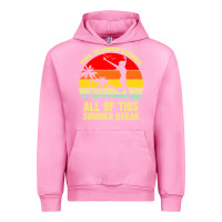 Fuchsia Pink vintage this teacher earned all of this summer break Urban Hoodie - artisFamous