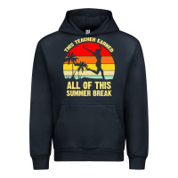 Navy vintage this teacher earned all of this summer break Urban Hoodie - artisFamous
