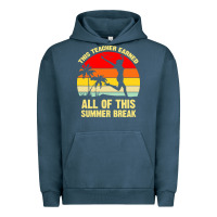 Pigment Midnight Navy vintage this teacher earned all of this summer break Urban Hoodie - artisFamous