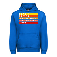 Cobalt utah national parks utah s mighty five souvenir nps moab Urban Hoodie - artisFamous