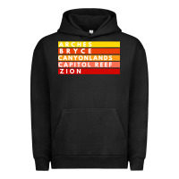 Utah National Parks Utah S Mighty Five Souvenir Nps Moab Urban Hoodie | Teevron