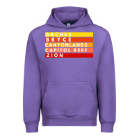 Tulip utah national parks utah s mighty five souvenir nps moab Urban Hoodie - artisFamous