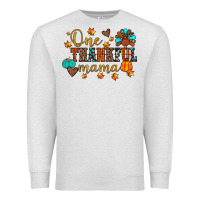 Oatmeal Heather one thankful mama Premium Sweatshirt - JahusDesignShop
