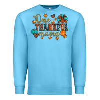Ocean Blue one thankful mama Premium Sweatshirt - JahusDesignShop