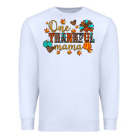 White one thankful mama Premium Sweatshirt - JahusDesignShop