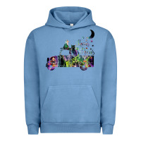 Pigment Pebble Blue hocus pocus car Urban Hoodie - artisFamous