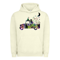 Pigment Pistachio hocus pocus car Urban Hoodie - artisFamous