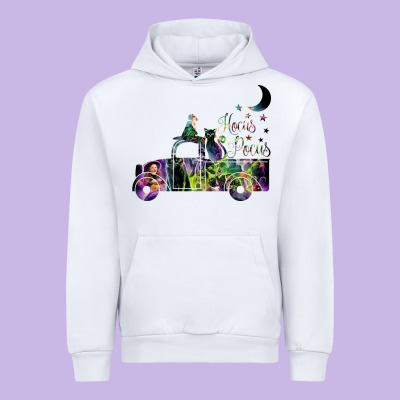 Hocus Pocus Car Urban Hoodie Designed By Artisfamous
