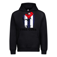 Black free cuba Urban Hoodie - artisFamous