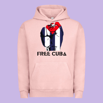 Free Cuba Urban Hoodie Designed By Artisfamous