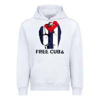 White free cuba Urban Hoodie - artisFamous