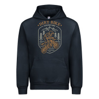 Navy dirt bike 1a Urban Hoodie - artisFamous