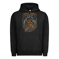 Pigment Black dirt bike 1a Urban Hoodie - artisFamous