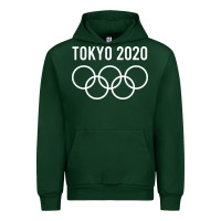 Forest Green OLYMPIC TOKYO 2020 Urban Hoodie - artisFamous