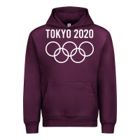 Mauve Wine OLYMPIC TOKYO 2020 Urban Hoodie - artisFamous