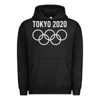 Pigment Black OLYMPIC TOKYO 2020 Urban Hoodie - artisFamous