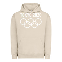 Pigment French Oak OLYMPIC TOKYO 2020 Urban Hoodie - artisFamous