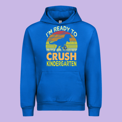 I'm Ready To Crush Kindergarten Dinosaur Back To School Kids T Shirt Urban Hoodie Designed By Artisfamous