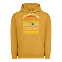 Pigment Peanut Butter i'm ready to crush kindergarten dinosaur back to school kids t shirt Urban Hoodie - artisFamous