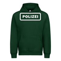 Forest Green polizei Urban Hoodie - artisFamous