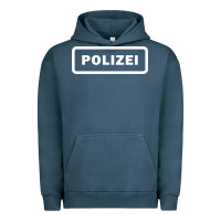 Pigment Midnight Navy polizei Urban Hoodie - artisFamous