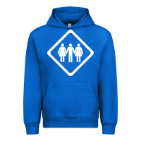 Cobalt threesome Urban Hoodie - artisFamous