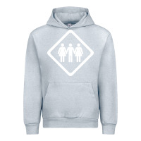 Heather Grey threesome Urban Hoodie - artisFamous