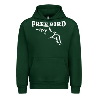 Forest Green lynyrd skynard free bird ronnie van zant Urban Hoodie - artisFamous