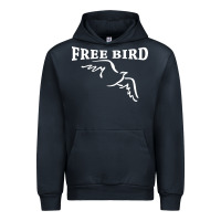 Navy lynyrd skynard free bird ronnie van zant Urban Hoodie - artisFamous