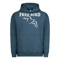 Pigment Midnight Navy lynyrd skynard free bird ronnie van zant Urban Hoodie - artisFamous
