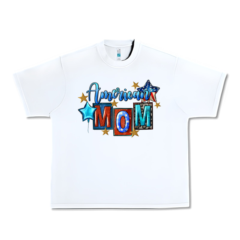 American Mom 4th Of July Urban Heavy Tee by FaDigitalArtStudio | Teevron