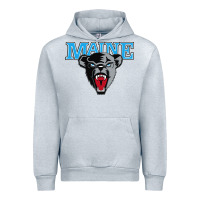 Heather Grey maine black bears premier Urban Hoodie - artisFamous