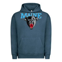 Pigment Midnight Navy maine black bears premier Urban Hoodie - artisFamous