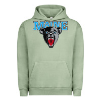 Pigment Oil Green maine black bears premier Urban Hoodie - artisFamous