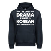 Navy korean drama k drama korean Urban Hoodie - artisFamous