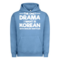 Pigment Pebble Blue korean drama k drama korean Urban Hoodie - artisFamous